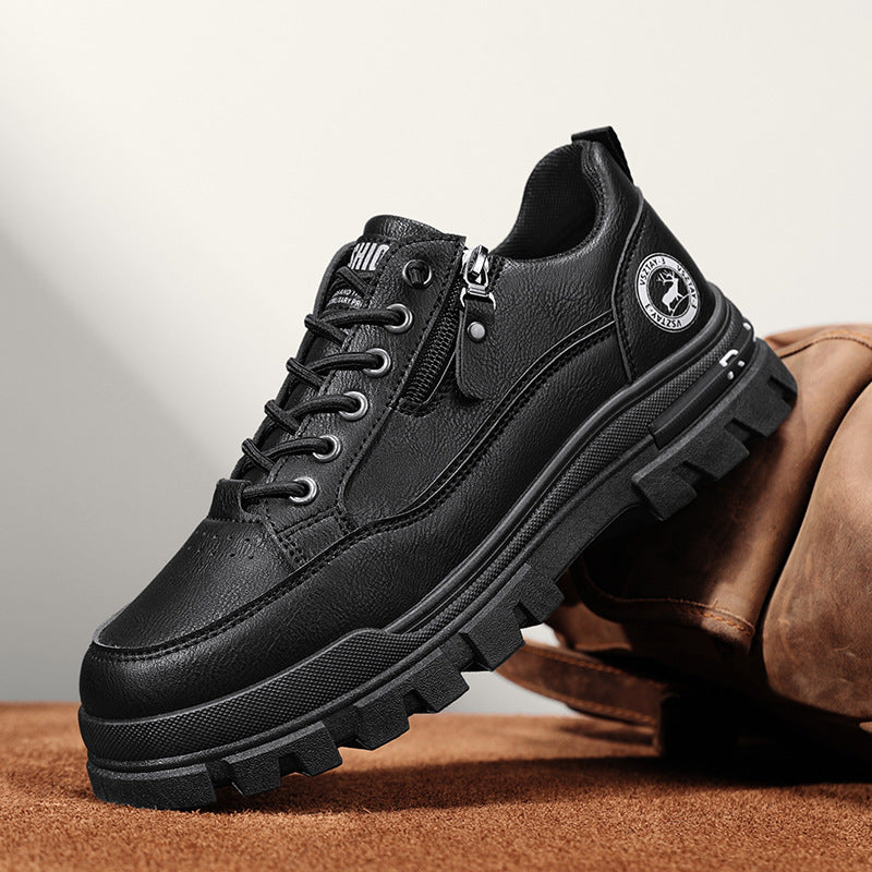 Versatile Mens Chunky Soled Sneakers