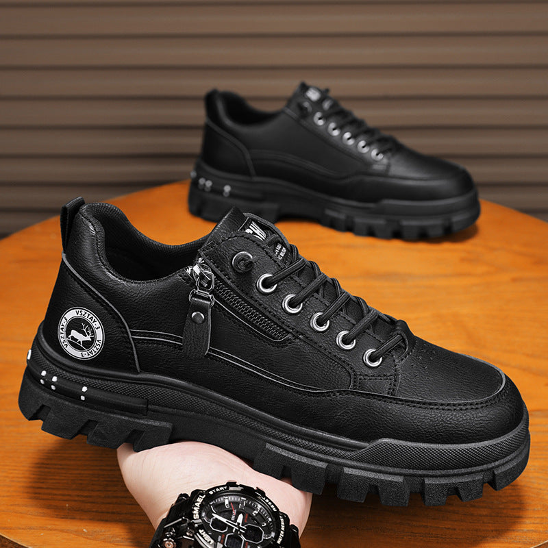 Versatile Mens Chunky Soled Sneakers