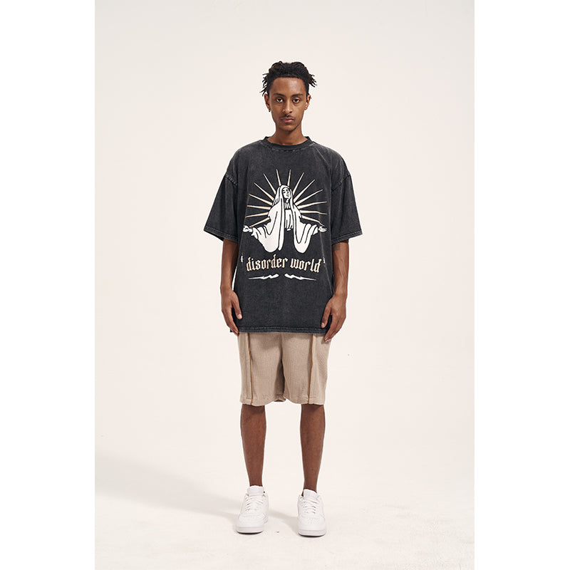 High Street Vintage Waffle Ruffles For Men