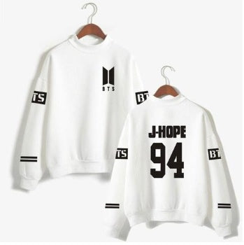 round collar sweater side view fashion