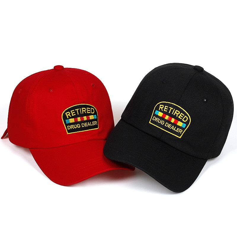 cotton baseball hat front view