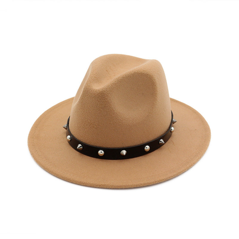 vintage wool top hat side view