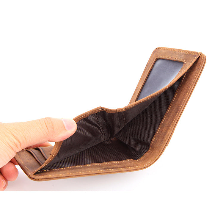 mens rfid wallet interior card slots