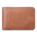 european style mens leather wallet rfid protection