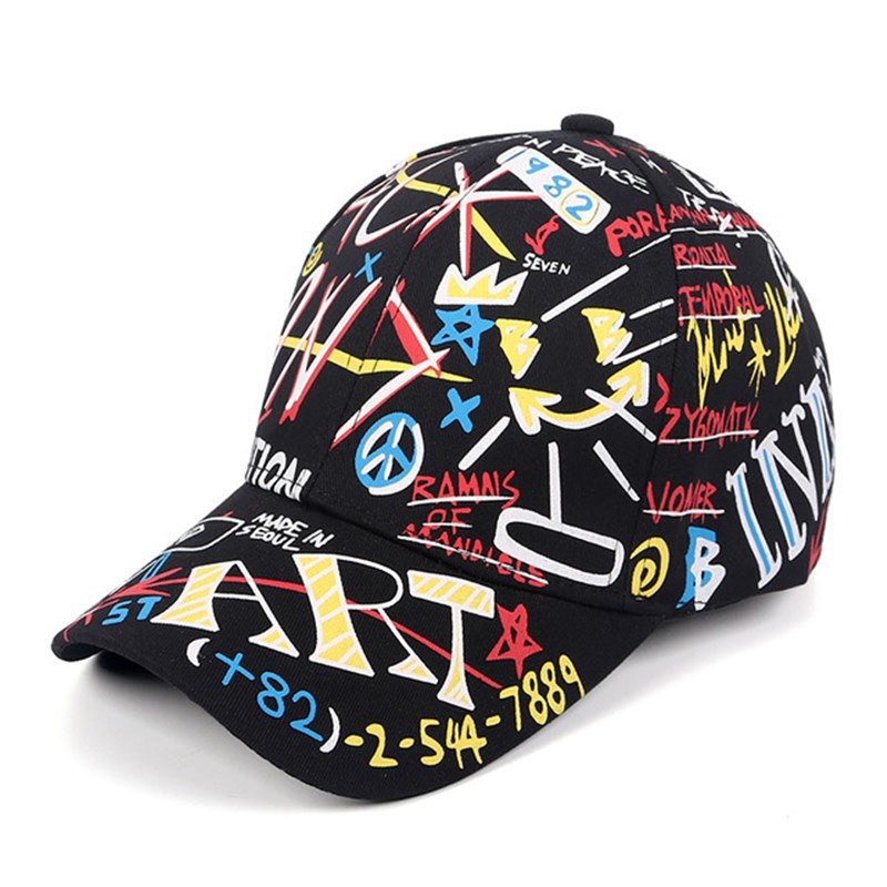 snapback graffiti hat street style