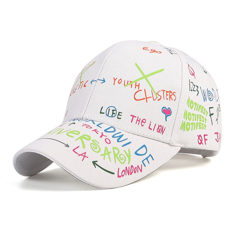 snapback graffiti hat street style