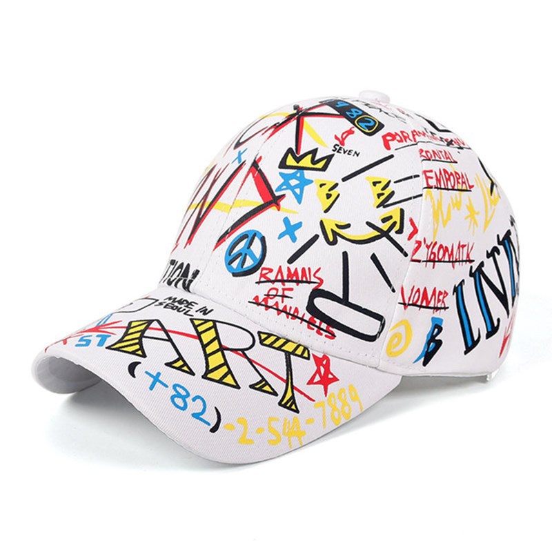 snapback graffiti hat street style