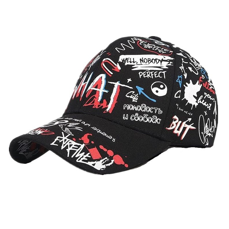 snapback graffiti hat street style