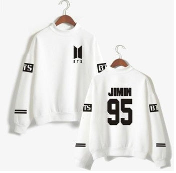 round collar sweater side view fashion