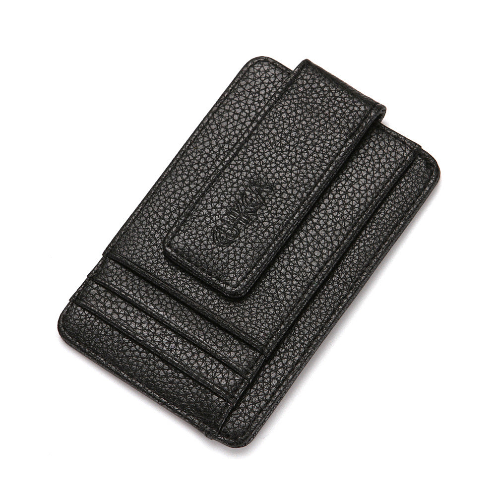 mini wallet card holder gold clip design