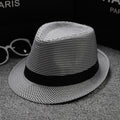 british houndstooth sun hat front view