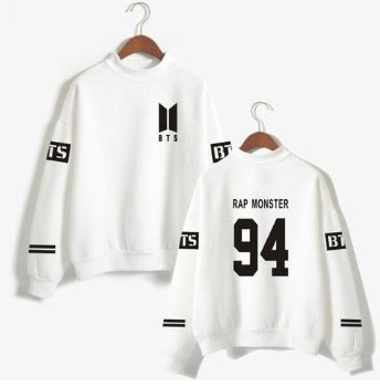 round collar sweater side view fashion