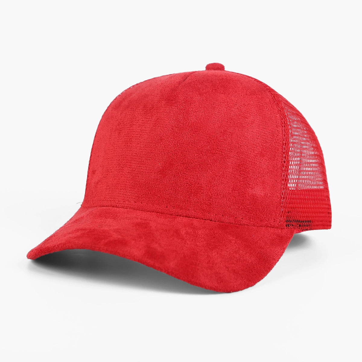 suede vintage baseball cap front view