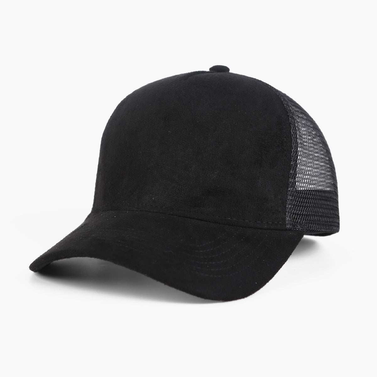 suede vintage baseball cap front view