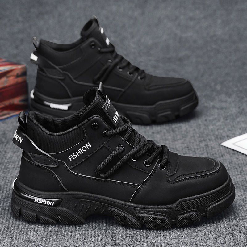 Men's Outdoor High-top Sports Boots That Are Non-slip