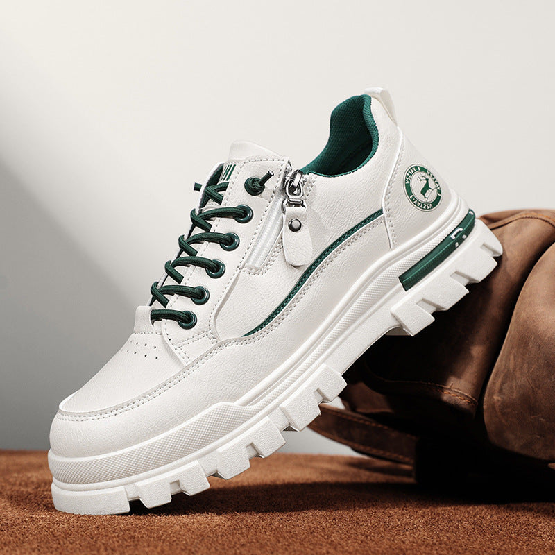 Versatile Mens Chunky Soled Sneakers