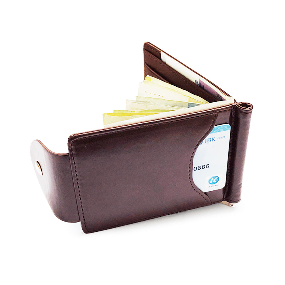 mens short wallet interior card slots