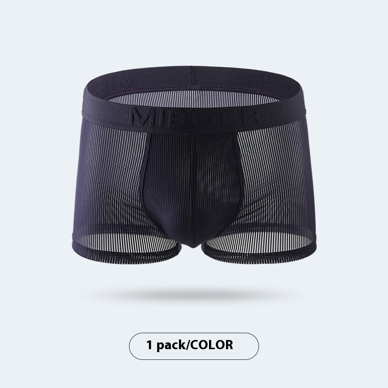 Boxers Paper Quick-drying Breathable Boxer Shorts Classic Ice Silk Men's S Shorts