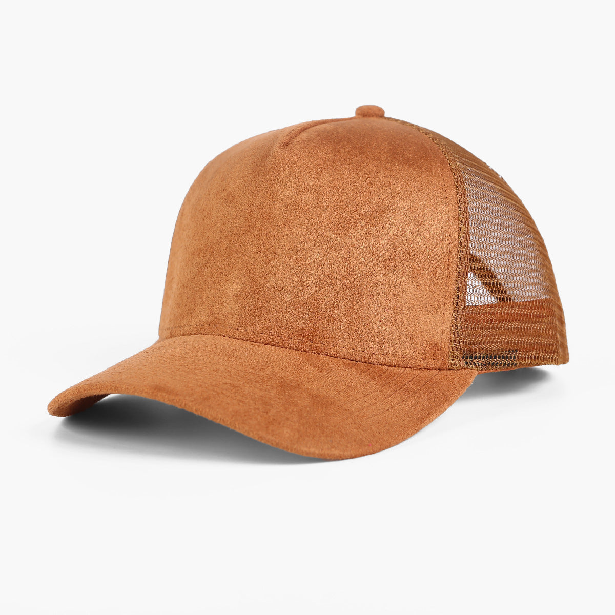 suede vintage baseball cap front view