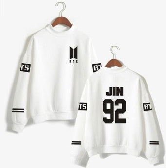 round collar sweater side view fashion