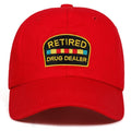 cotton baseball hat front view