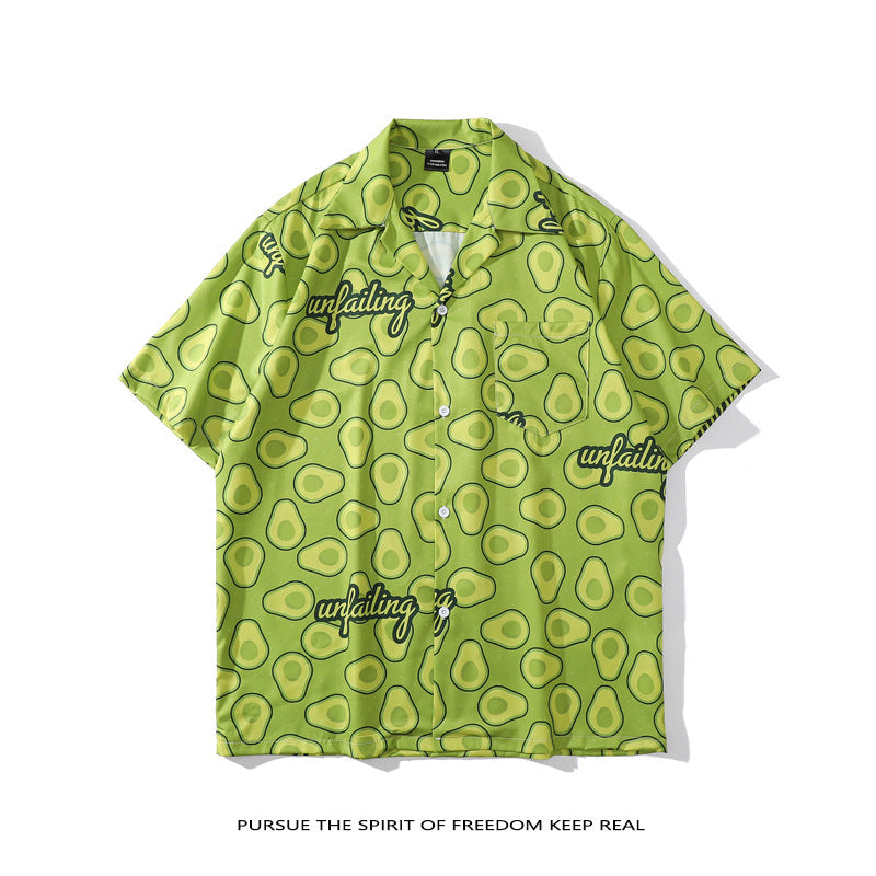 Vintage Oil Painting Floral Shirt For Men