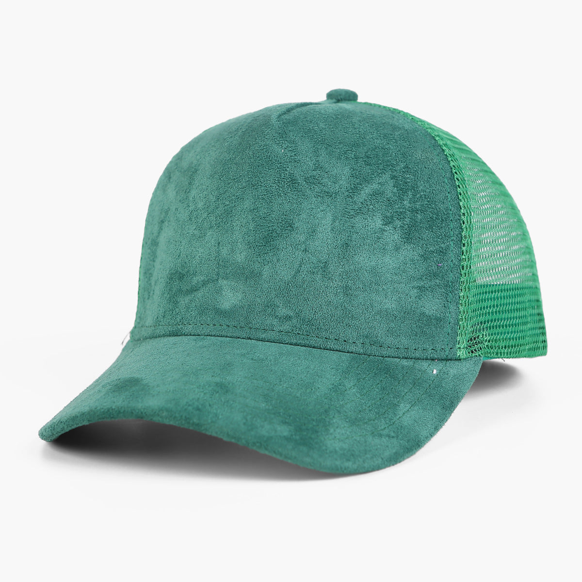 suede vintage baseball cap front view