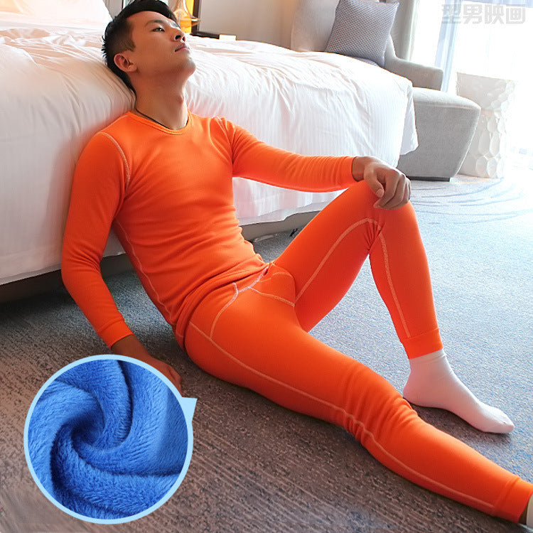 Warm Underwear Suit Thickened And Plush