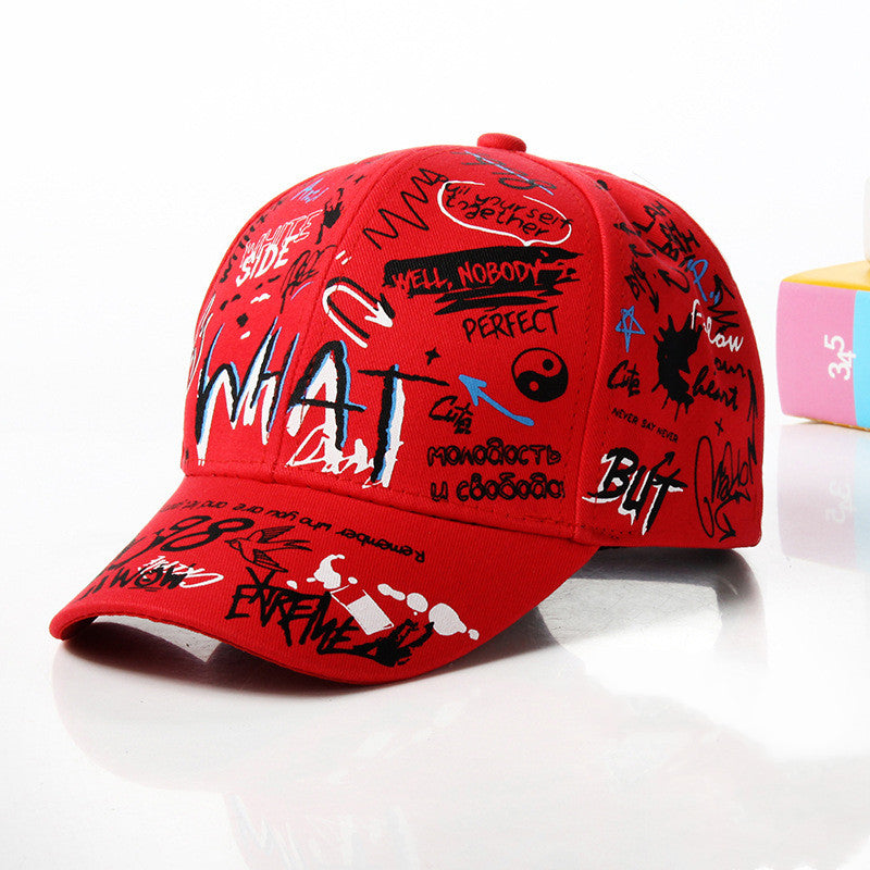 snapback graffiti hat street style
