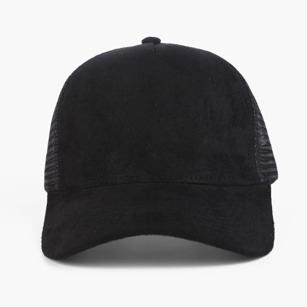 suede vintage baseball cap front view