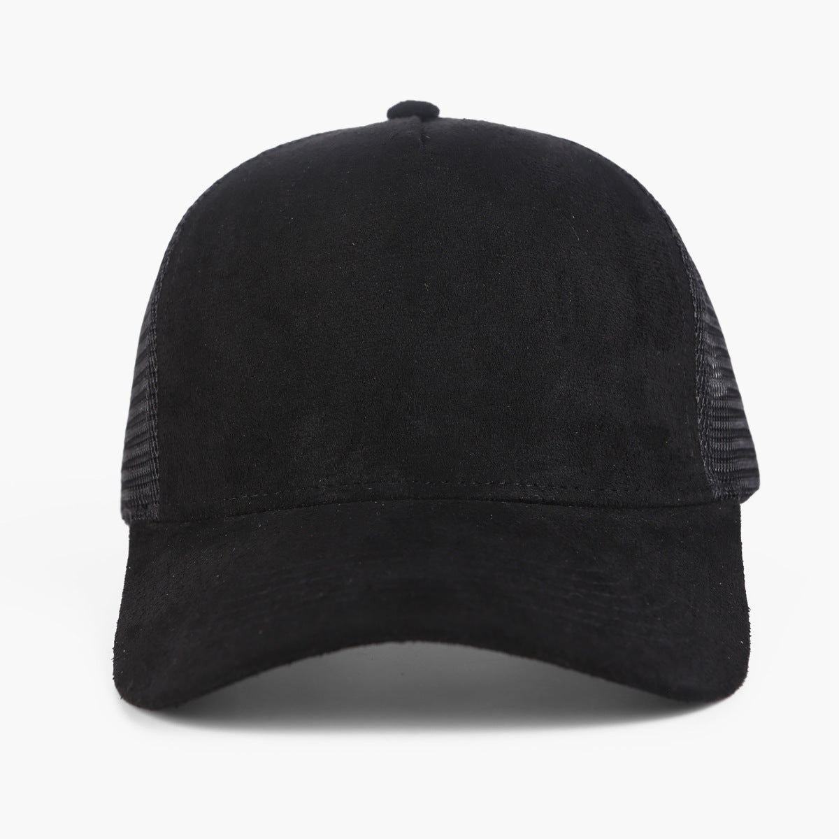 suede vintage baseball cap front view