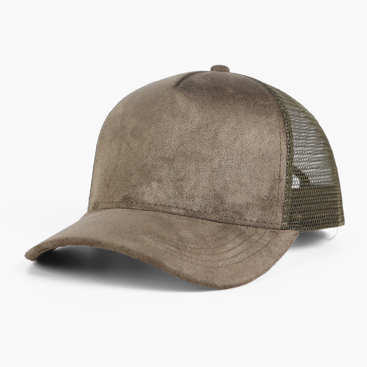 suede vintage baseball cap front view