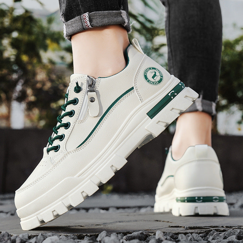 Versatile Mens Chunky Soled Sneakers